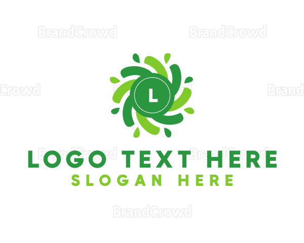 Spiral Grass Gardening Logo