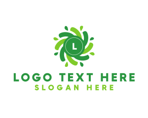 Environment - Spiral Grass Gardening logo design