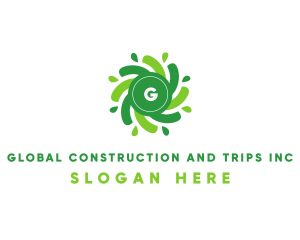 Landscaper - Spiral Grass Gardening logo design