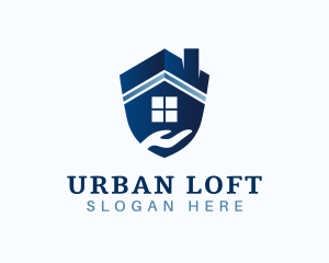 Loft - House Shield Realty logo design