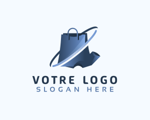 Shopping Bag Shirt Logo