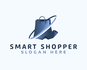 Shopper - Shopping Bag Shirt logo design