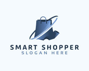 Shopping Bag Shirt logo design