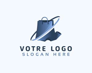 Buyer - Shopping Bag Shirt logo design