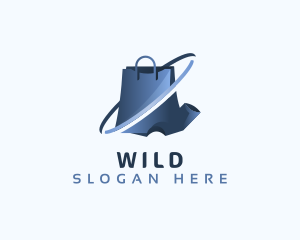 Retail - Shopping Bag Shirt logo design