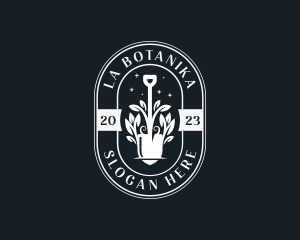 Landscaping - Plant Shovel Gardening logo design