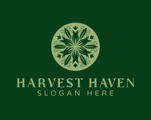 Natural Herbal Plant logo design