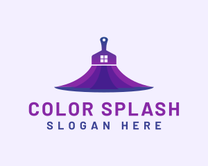 Paint House Renovation logo design