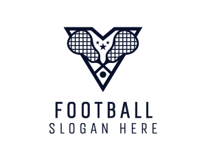 Team - Letter V Lacrosse League logo design