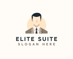 Corporate Man Avatar logo design