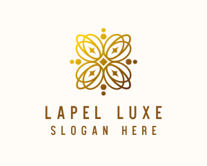 Golden Luxe Wellness logo design