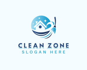 Sanitary - Sanitary Mop Disinfection logo design