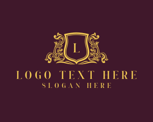 Wedding - Regal Elegant Shield logo design