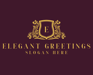 Regal Elegant Shield logo design