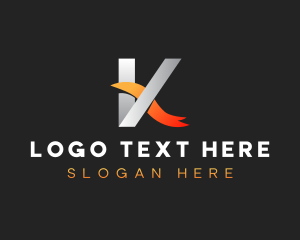 App - Professional Business Enterprise Letter K logo design