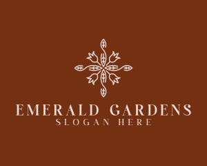 Flower Ornament Spa logo design