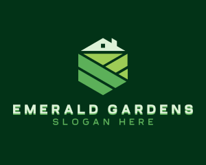 Garden Lawn Landscaping logo design