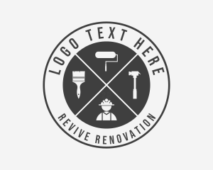 Renovation - Renovation Contractor Tool logo design