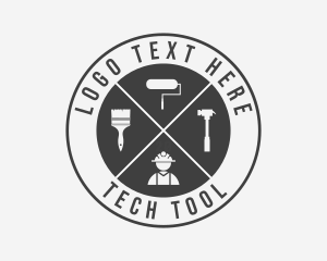 Tool - Renovation Contractor Tool logo design