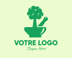 Green Tree Mortar & Pestle Logo