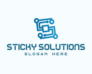 Circuit Processor Technology logo design