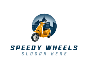 Scooter - Scooter Motorcycle Transportation logo design