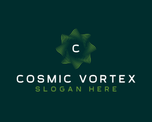 Vortex - Cyber Vortex Technology logo design