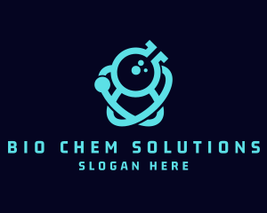 Science Flask Laboratory logo design