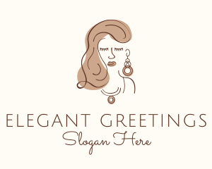 Elegant Lady Jewelry  logo design