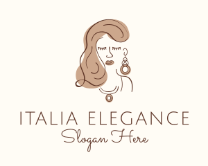 Elegant Lady Jewelry  logo design