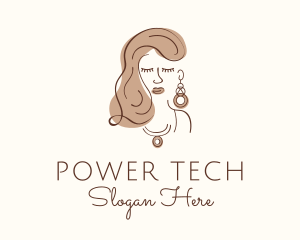 Craft Fair - Elegant Lady Jewelry logo design