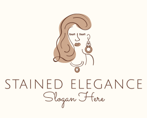 Elegant Lady Jewelry  logo design