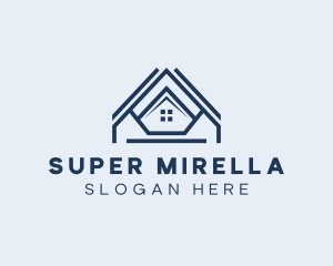 Subdivision - Housing Roof Repair logo design