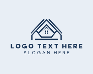 Realty - Housing Roof Repair logo design