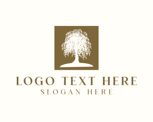 Orchard - Leaf Tree Hill logo design