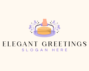 Elegant Cake Bakery logo design