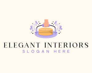 Elegant Cake Bakery logo design