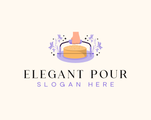 Elegant Cake Bakery logo design