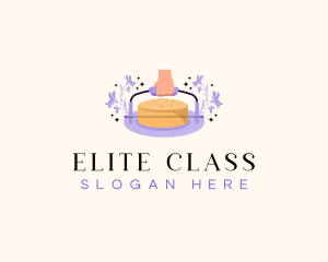 Elegant Cake Bakery logo design