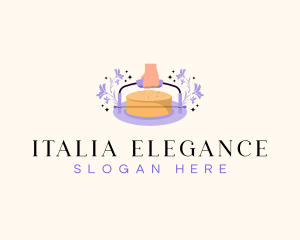 Elegant Cake Bakery logo design