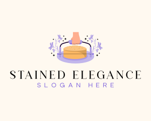 Elegant Cake Bakery logo design