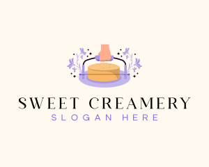 Elegant Cake Bakery logo design