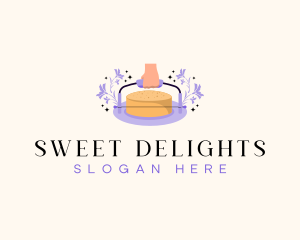 Elegant Cake Bakery logo design