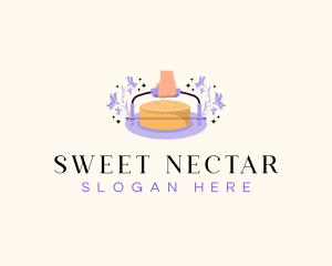 Elegant Cake Bakery logo design