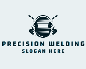 Welding - Industrial Welding Fabrication logo design