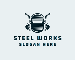 Industrial Welding Fabrication logo design