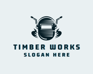 Industrial Welding Fabrication logo design