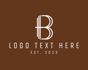 Letter B - Elegant Fashion Boutique logo design
