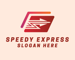 Express - Arrow Box Express logo design