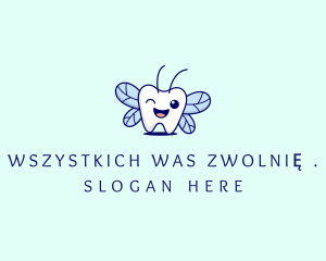 Smiling Tooth Fairy logo design